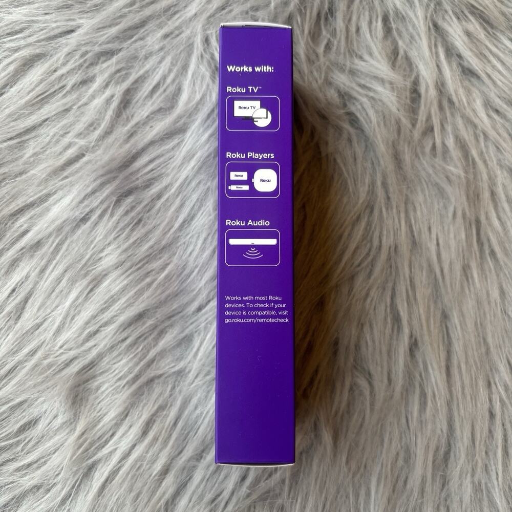 Roku Voice Remote Pro (RC-BR2) with Netflix/Disney+/AppleTV+/PrimeVideo - Picture 4 of 9